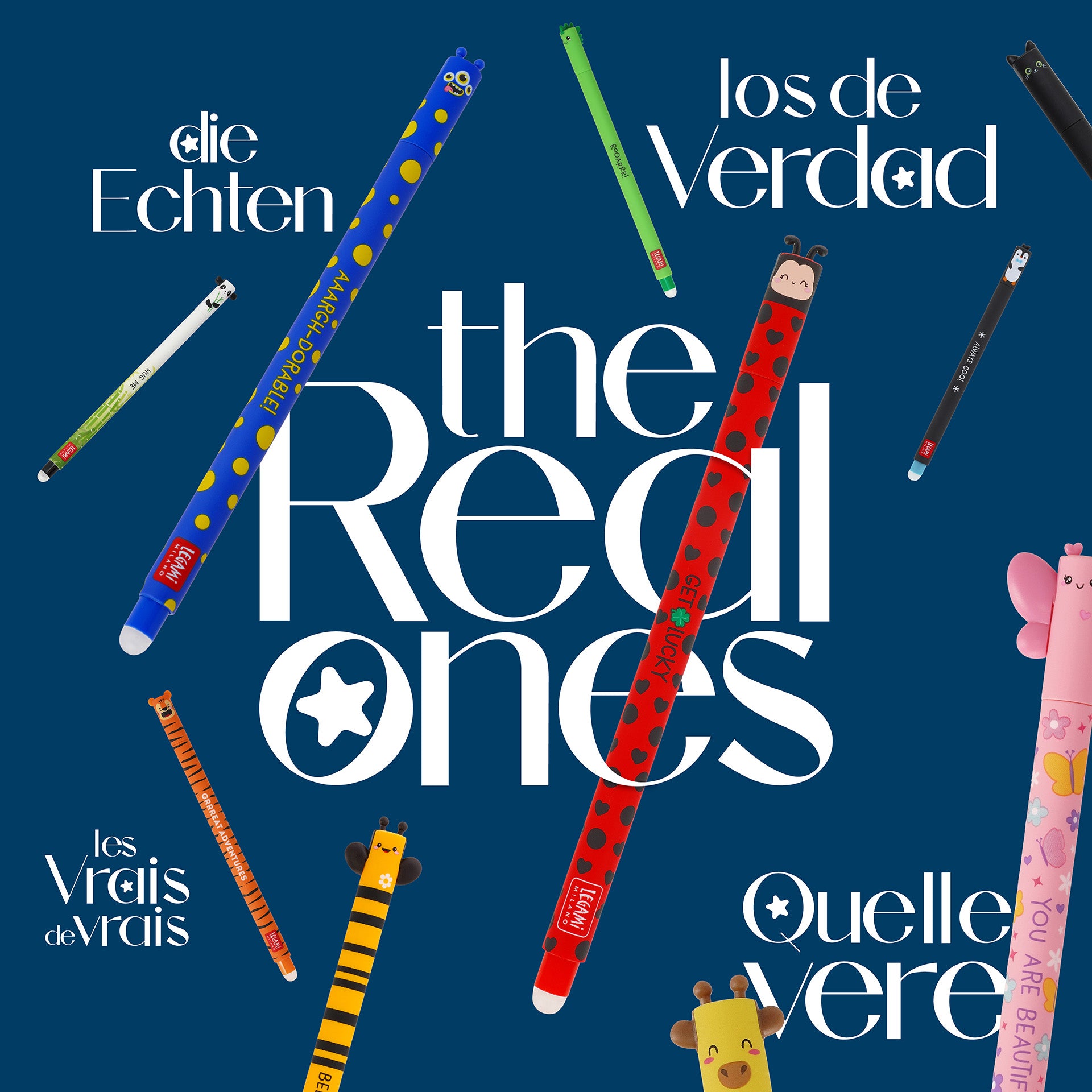 Erasable Gel Pens von Legami Milano