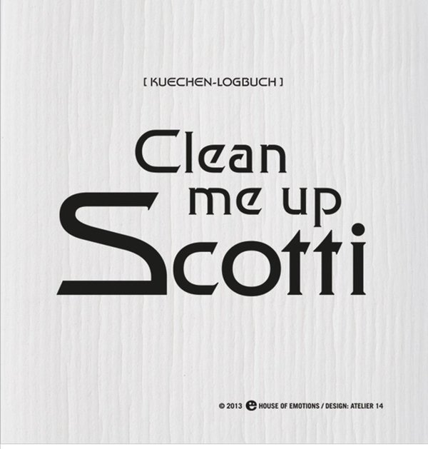 Clean me up Scotti - Lappen, Putztuch