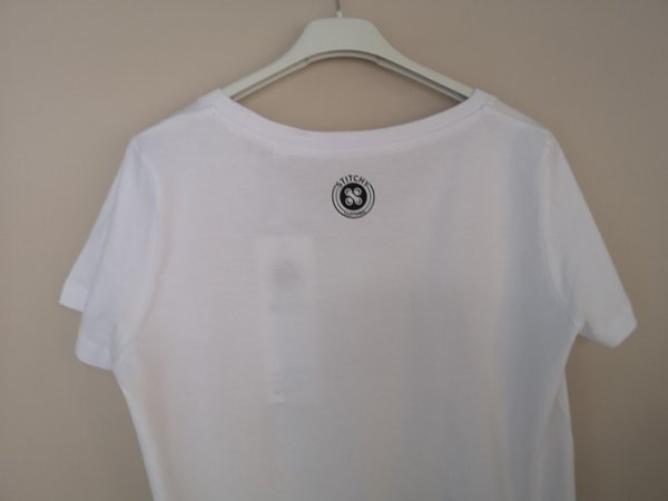 Weißes "Biebrich" Damen T-Shirt, verschiedene Größen