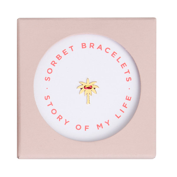 Sorbet Bracelets, Story of my Life "Cherry" Armband