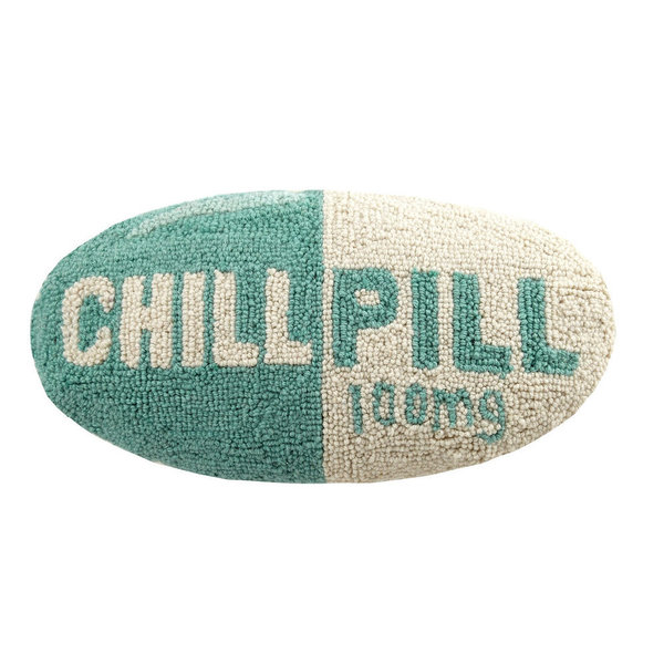 Chill Pill  Tufting, Kissen in Pillenform