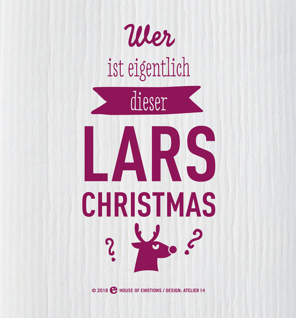 Lars Christmas, Weihnachts-Schwammtuch